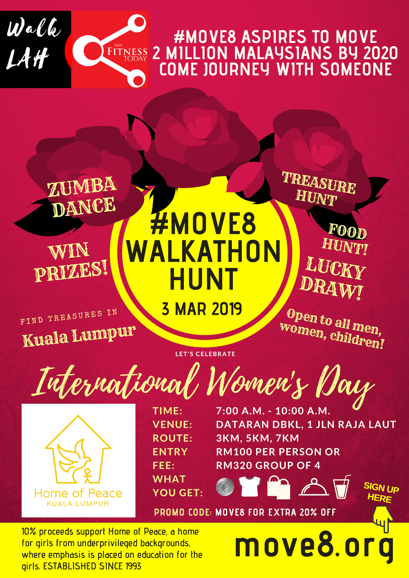 Walk with a woman this International Women’s Day
