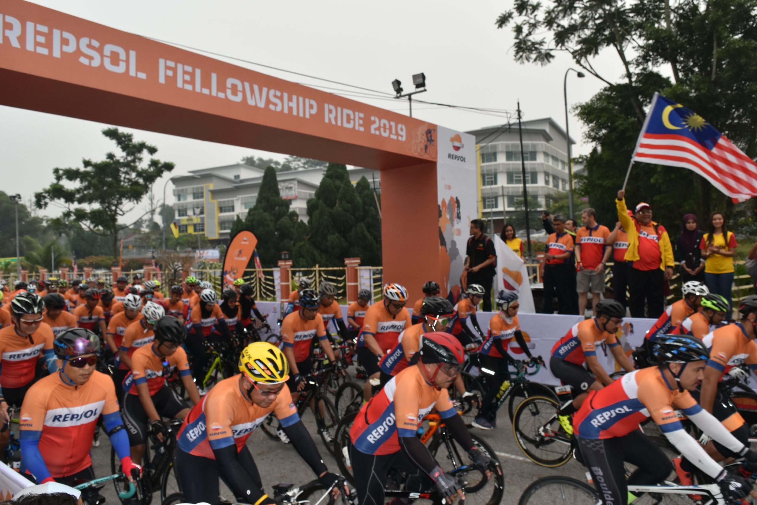 Over 1,000 cyclists for Repsol Malaysia