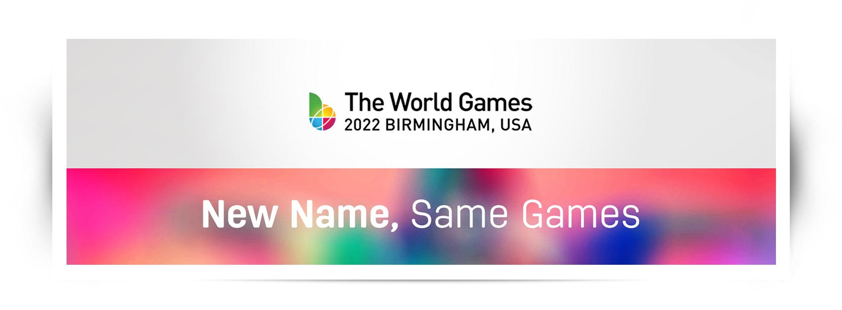 New name, same games:  The World Games 2022 Birmingham