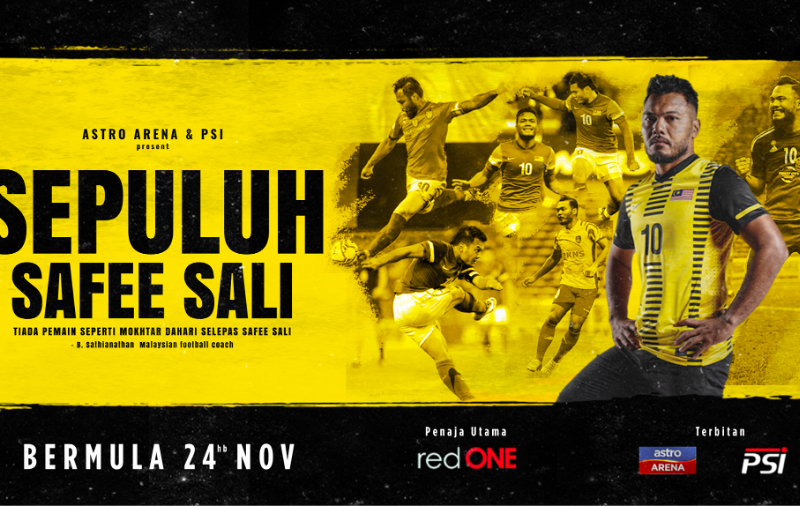 “SEPULUH” Documentary Chronicles Safee Sali’s Illustrious Football Journey